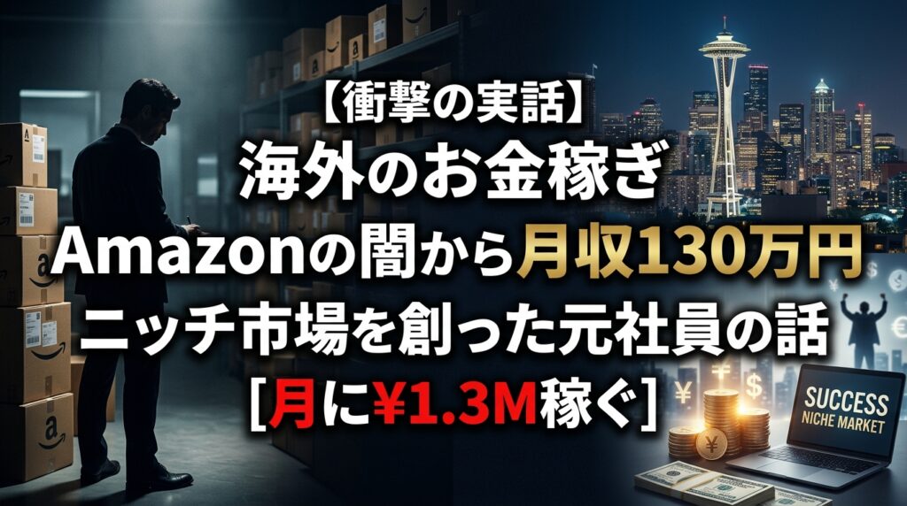 Amazonで月130万稼ぐ元社員の実話