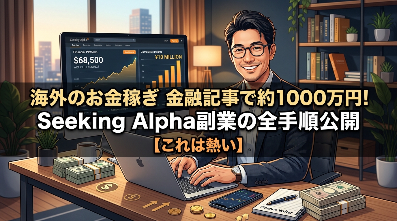 Seeking Alpha副業の稼ぎ方