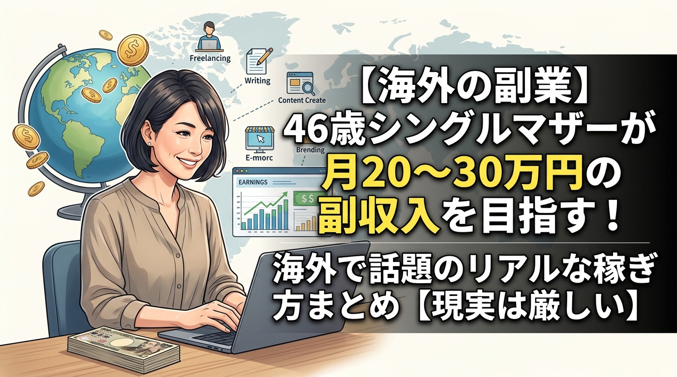 海外副業で月20万円稼ぐ方法のまとめ