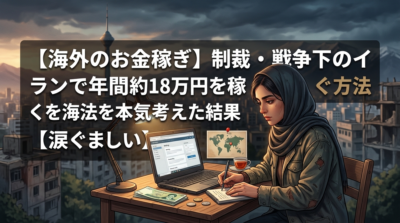 制裁下のイランでお金を稼ぐ女性