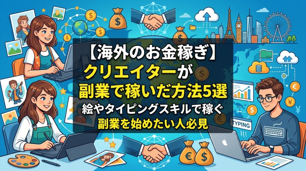クリエイター向け海外副業5選