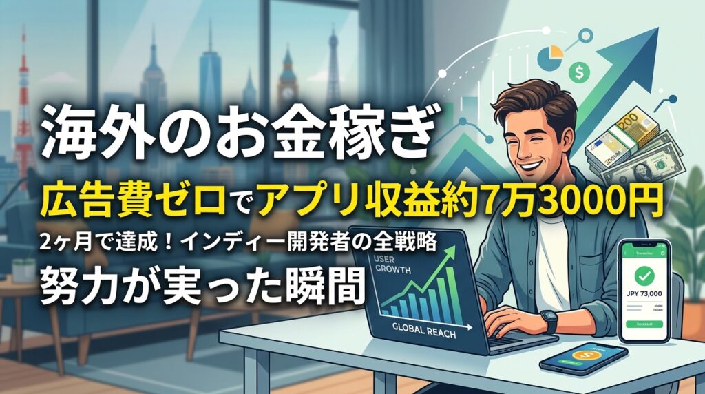 海外アプリ開発の収益化戦略と成功事例