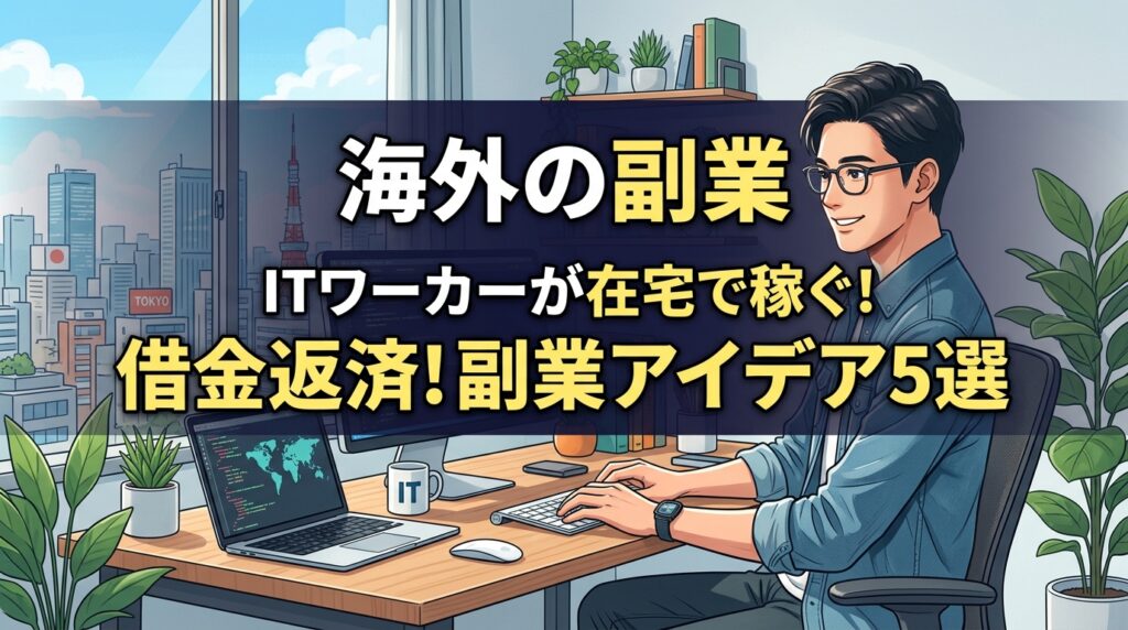 ITワーカー向け海外副業アイデア5選